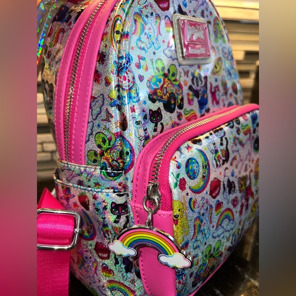 Rare Lisa Frank Loungefly Backpack - Picture 7 of 9
